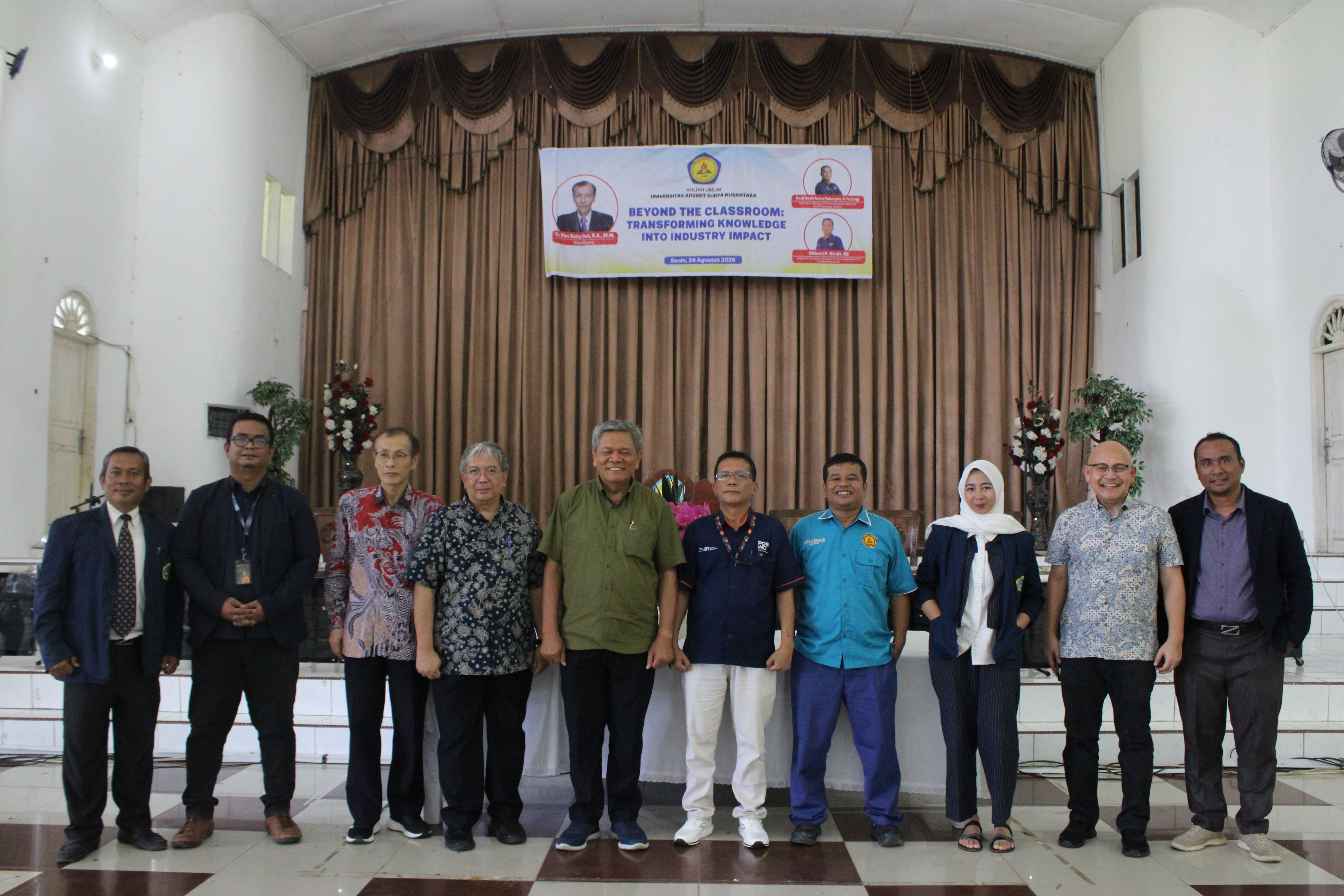 Kuliah Umum Universitas Advent Surya Nusantara